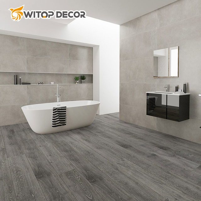 Anti-Slip Safety Stone Plastic Polymer Laminate Flooring Vinyl Spc Flooring