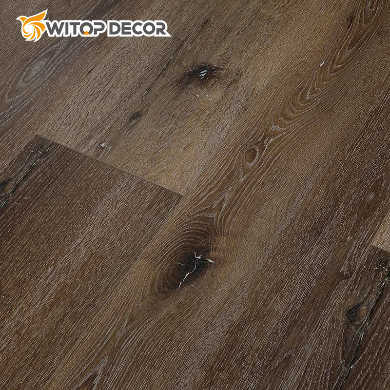 Plastic High End Parque Look Interlock Spc Flooring