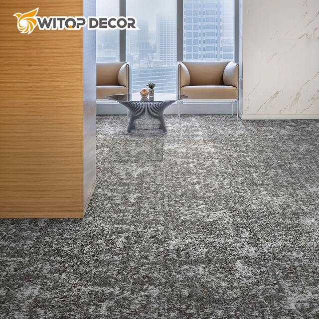 Eco Click Commercial Non Slip Lvt PVC Vinyl Recycled Plastic Flooring Tile