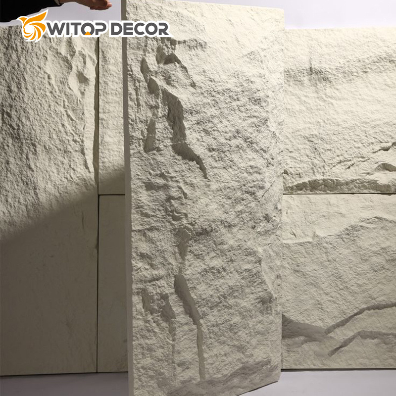 Polyurethane Beauty Cheap Decor Stone Coating Design Stone Wall Interior and Exterior PU Wall Panel