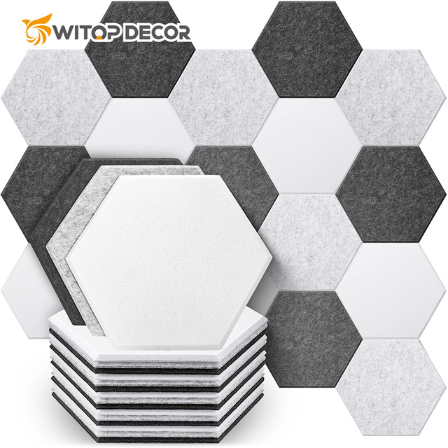 White Large Perforated Music Proof Wall Studio Acoustic Sound Panels