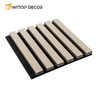 Grooved Wooden Acoustic Wall Panels