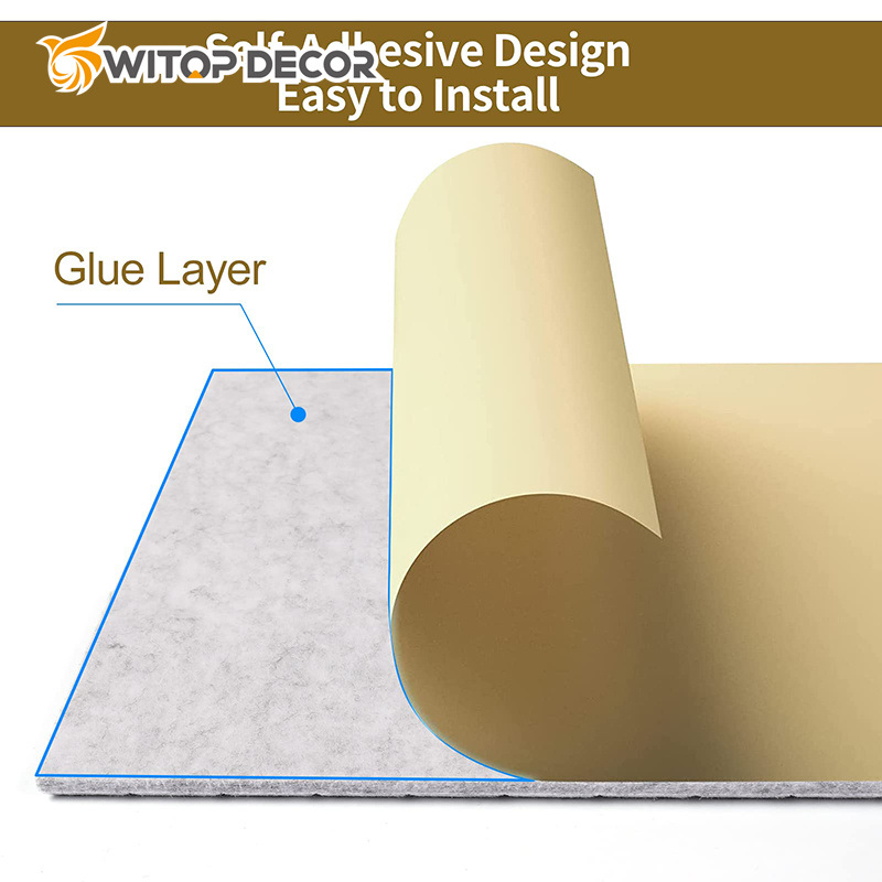 12mm U-Groove Decoration Studio Equipment Acoustic Panels