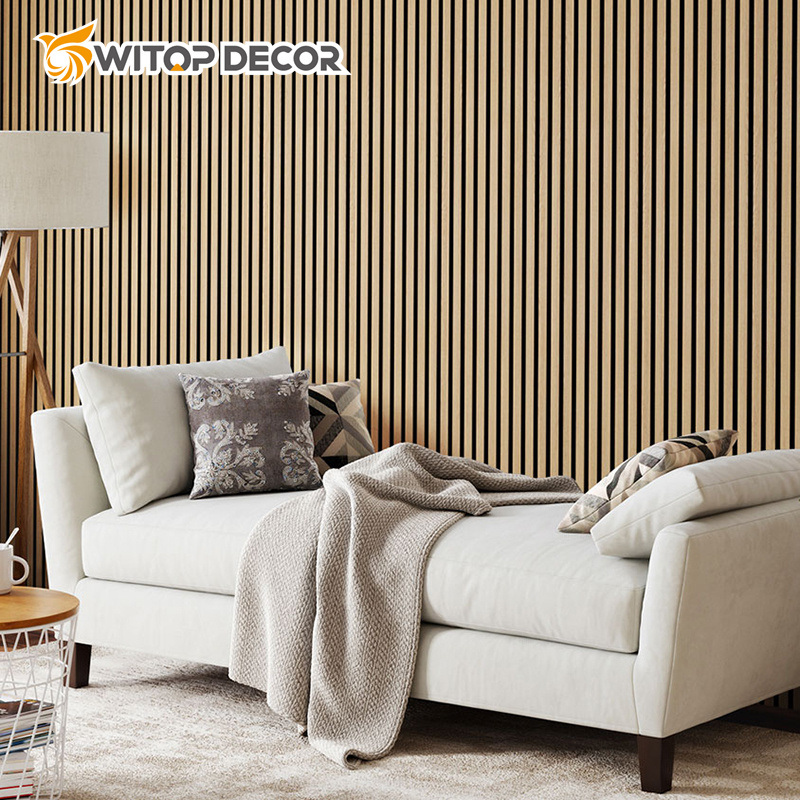 Akupanel Acoustic Panel Wooden Natural Oak Acoustic Wall Panel
