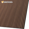 Recycle Polyester Fiber Decoration Wall Acoustic Wood Slat Panels