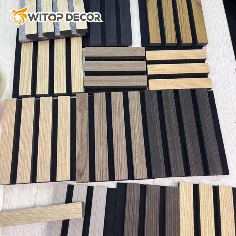 Wall Decoration Absorbs Timber Good Quality Sound Decreasing