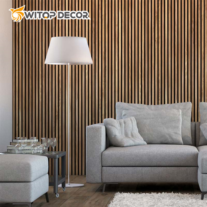 Groove Fireproof Sound Absorbing Board, Wooden Sound Absorbing Board