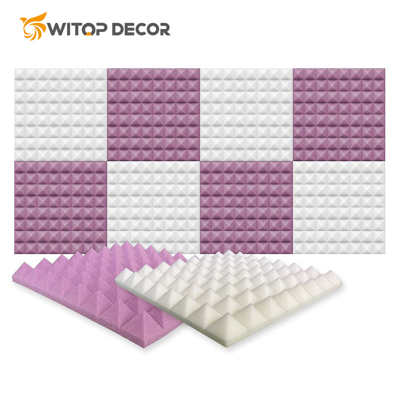 Polyester Acoustic Panel Self Adhesive Sound Insulation Acoustic Wall Board