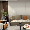 Bamboo Veneer Wood Wall Panel Sheet WPC Carbonized Grille Panels