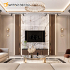 3mm PVC Marble Sheet UV Wall Panel for Interior Decoration