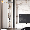 Customized Designs UV Board Wall Sheet PVC Panel Marble in Algeria Price