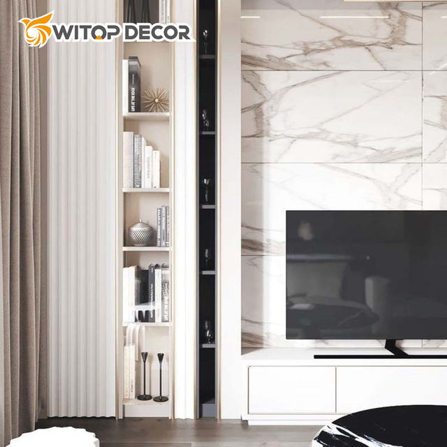 Customized Designs UV Board Wall Sheet PVC Panel Marble in Algeria Price