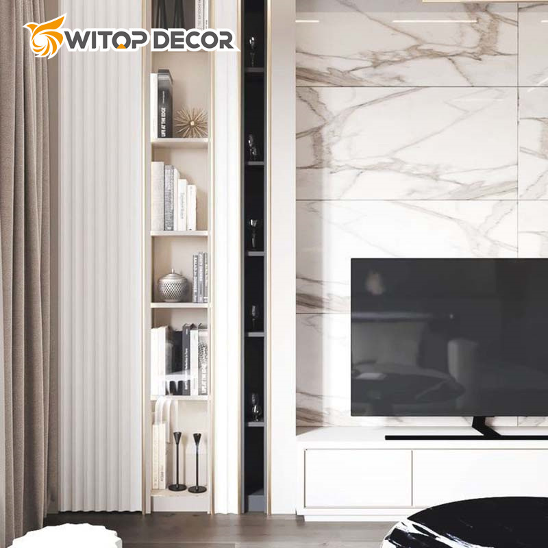 Customized Designs UV Board Wall Sheet PVC Panel Marble in Algeria Price