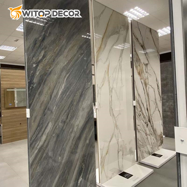 Marble UV Boards Waterproof Lightweight PVC Marble Sheet for Wall Panel Interior Decoration