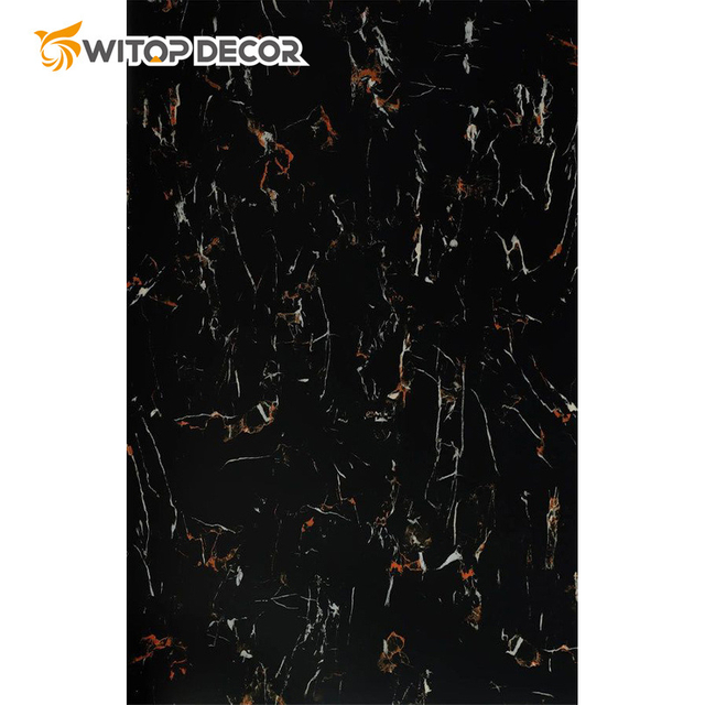 Witop Light PVC Marbl Plastic Sheet 1220*2440mm*3mm Marble PVC Sheets for Wall Decoration