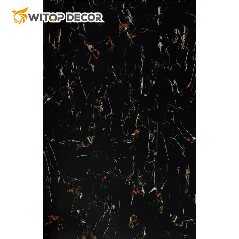 Witop Light PVC Marbl Plastic Sheet 1220*2440mm*3mm Marble PVC Sheets for Wall Decoration