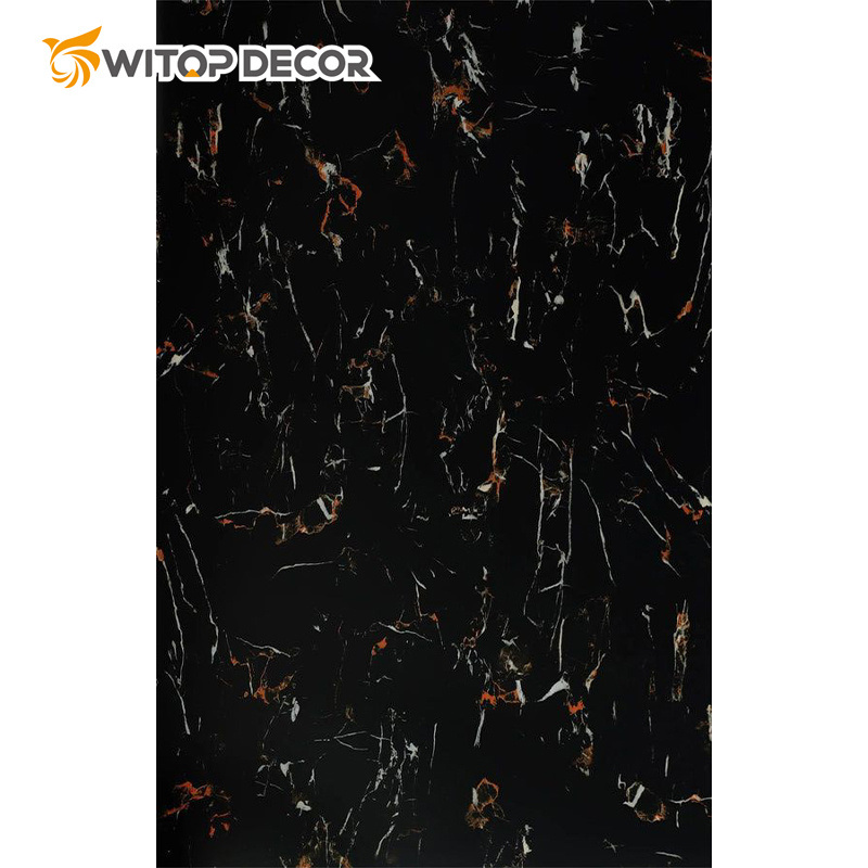 Witop Light PVC Marbl Plastic Sheet 1220*2440mm*3mm Marble PVC Sheets for Wall Decoration
