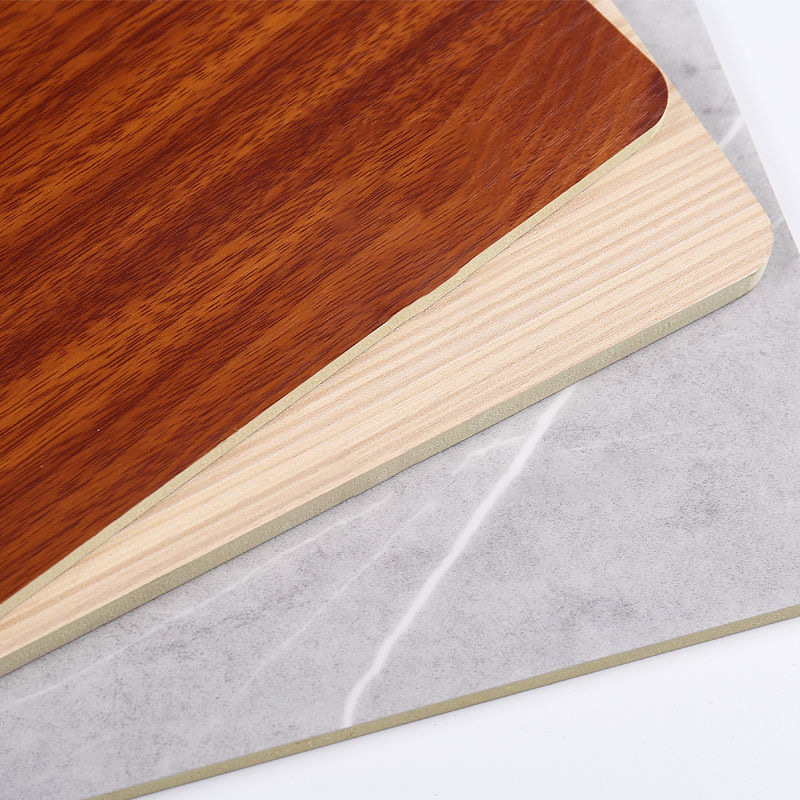 New Decoration Materials Mirror Charcoal Wall Co-Extruded Wood Veneer