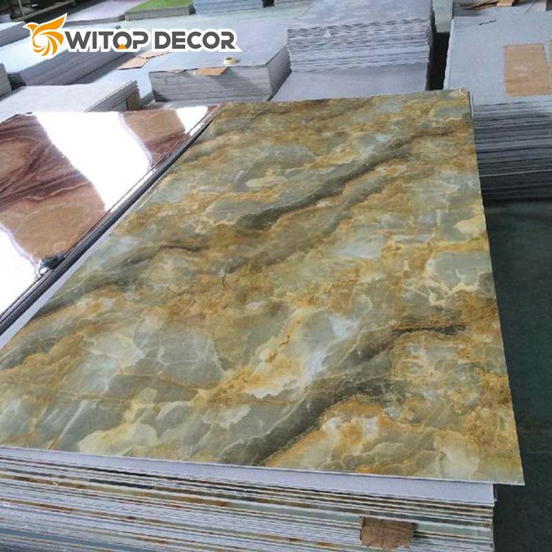 Cheap Marble Alternatives PVC Marble Sheet Manufacture