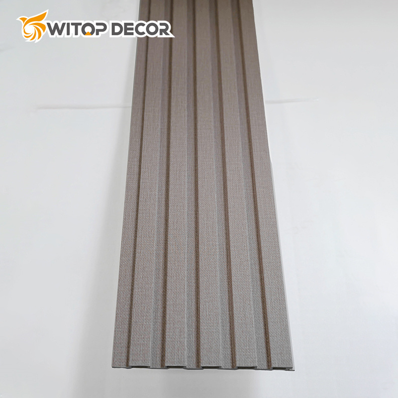 Home Decorative Wall Cladding Wooden Plastic Composite WPC Wall Panels