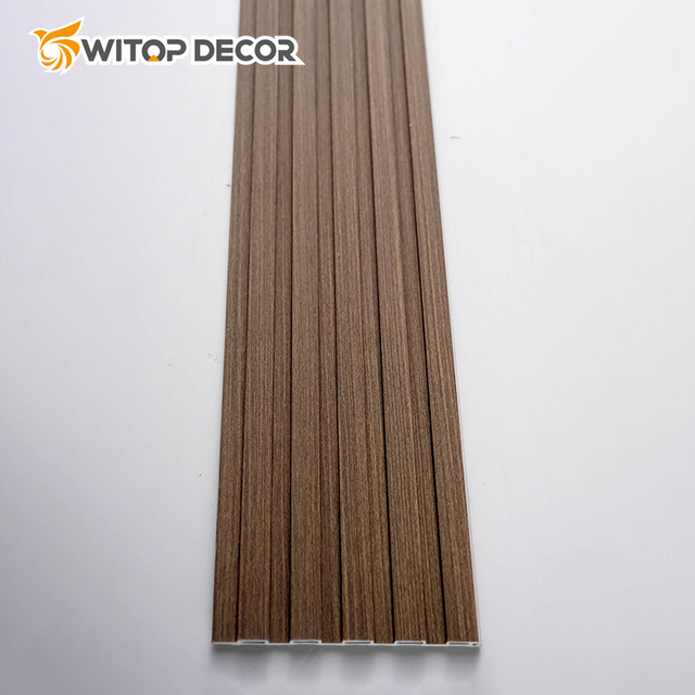 Home Decorative Wall Cladding Wooden Plastic Composite WPC Wall Panels