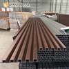 Interior Decoration Wood Grain Faux Marble Series PVC Louver Panel for Wall