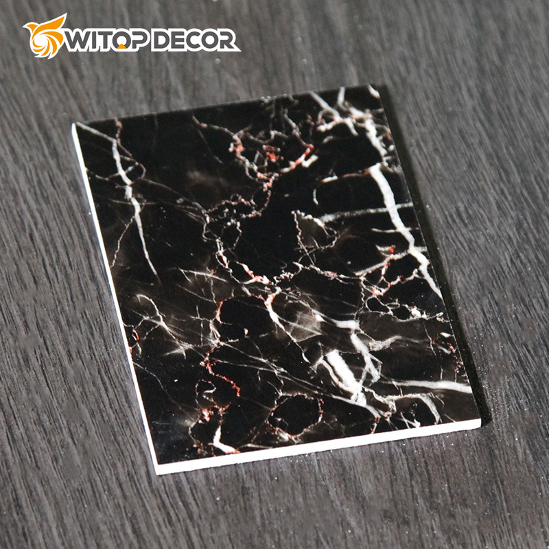 4*8 High Quality Waterproof UV Coated PVC Marble Sheet Decorative Board with Fancy Design