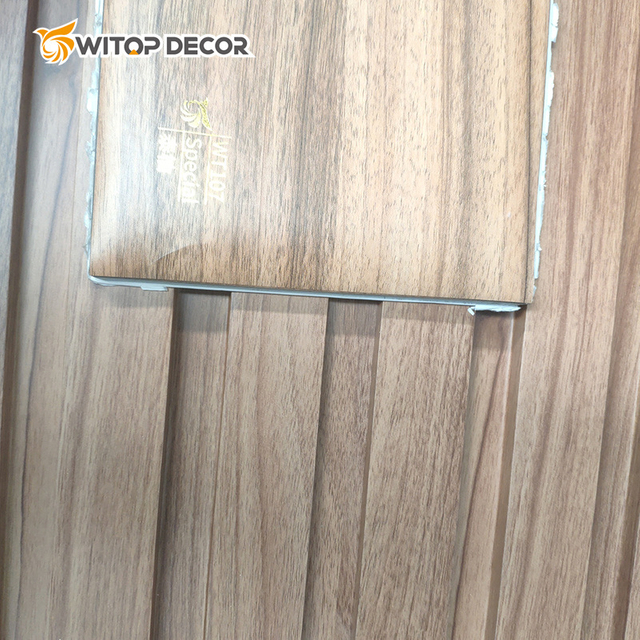 WPC Fluted Panel with Good Weatherability and Temperature Adaptability