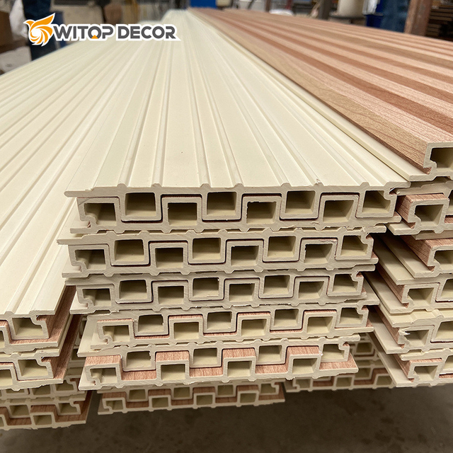 WPC Fluted Panel with Anti-Scratch and Anti-Stain Feature