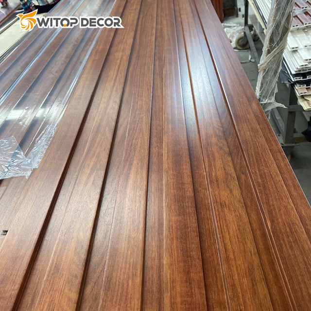 WPC Fluted Panel with Low Maintenance and High Quality