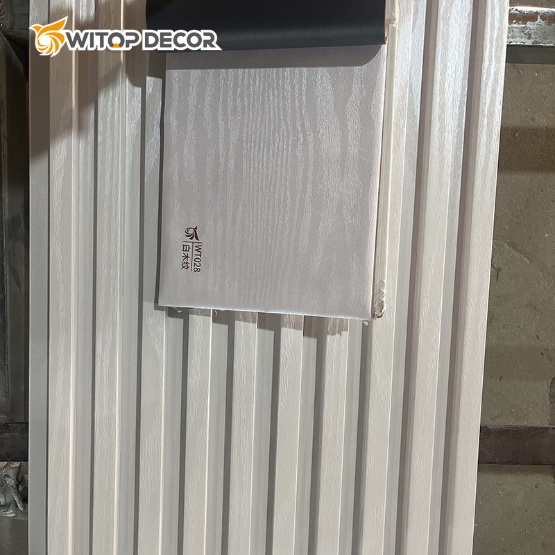 WPC Wall Board with Realistic Wood Grain and Color