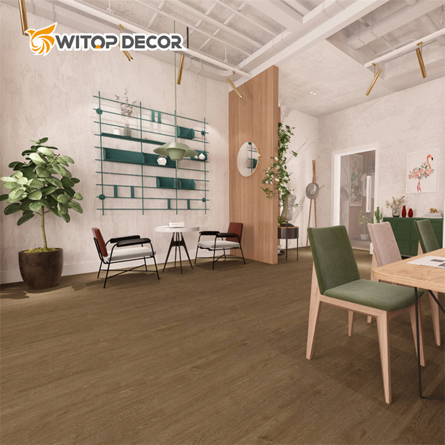 100% Waterproof Building Material Wood Texture Spc Lock Vinyl Planks Floor 5mm