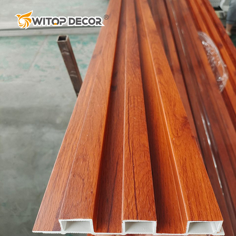Factory Price High Quality Water-Proof Indoor White WPC Decorative Wall Panel Composite WPC Decorative Wall Panel