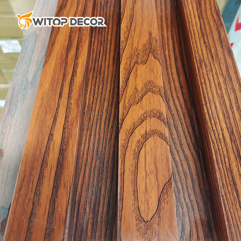 Waterproof WPC Fluted Boards for Basements and Garages