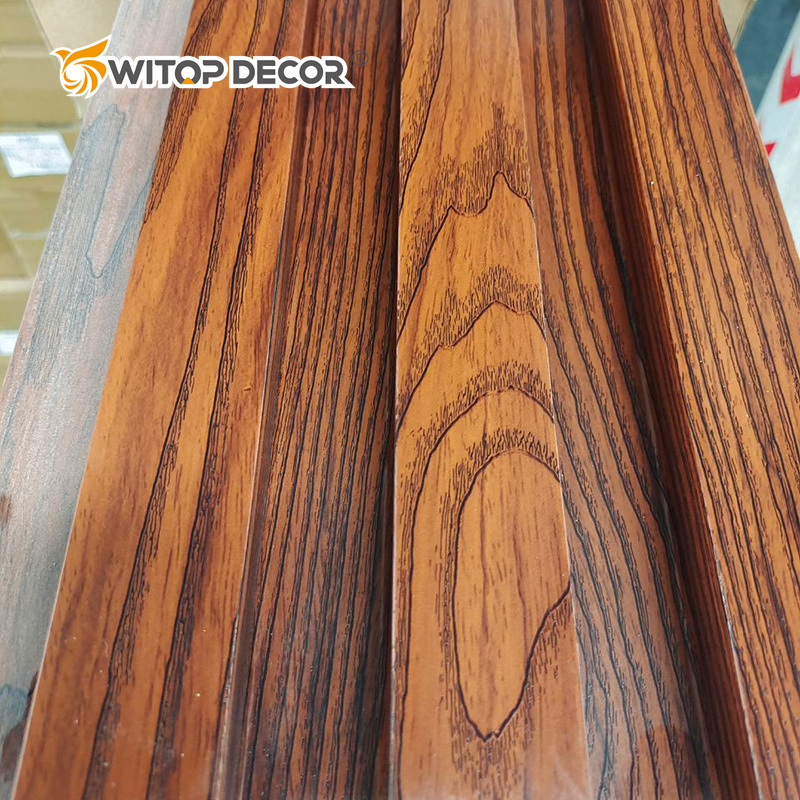 Waterproof WPC Fluted Boards for Basements and Garages