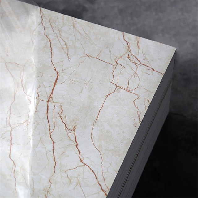 Chinese Supplier Stone Cladding New Goods PVC Panel UV Marble Sheets
