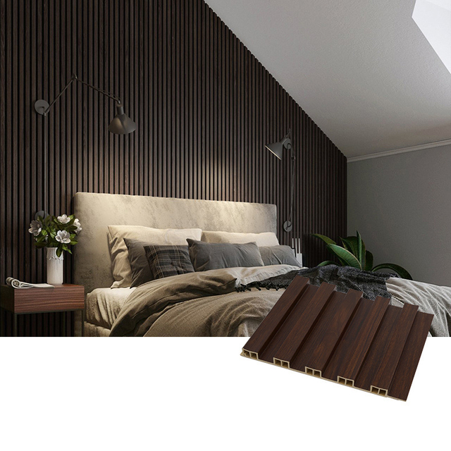 China Supplier Quick Install Decorative WPC Wall Panel for Home or Hotel