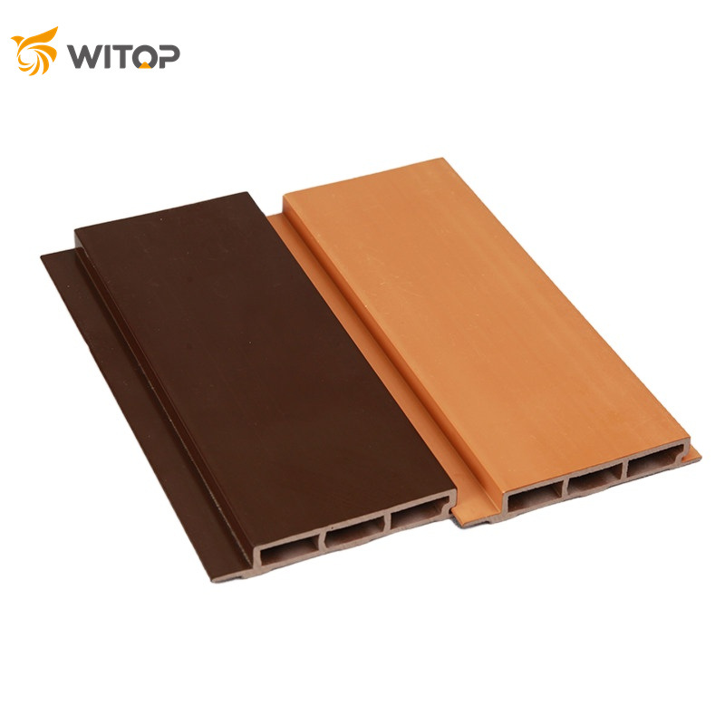 China Wholesale Wood Facade Co-Extrusion Exterior WPC Wall Panels Decorative Wood Plastic Composite WPC Wall Board