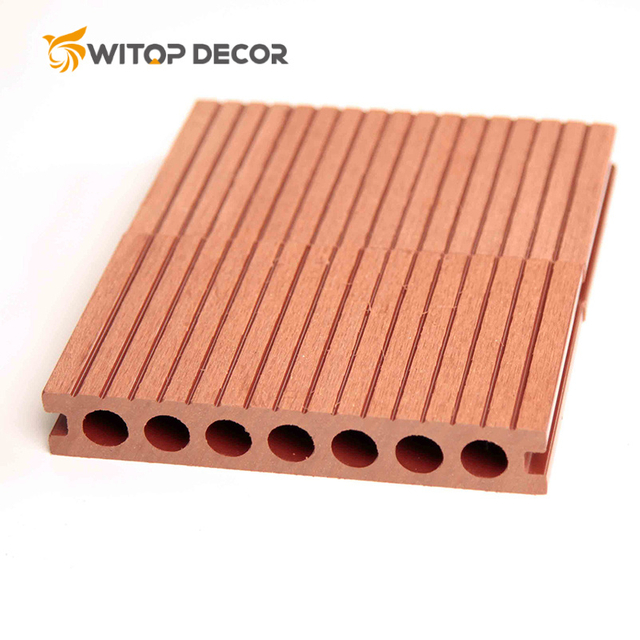 Timeless Color Exotic Look Outdoor Laminate Flooring Wood Plastic WPC Composite Decking Floor