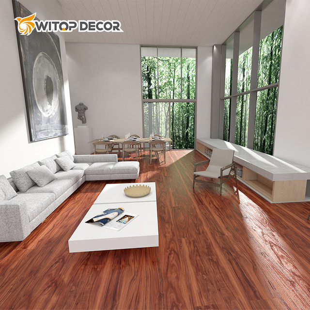 Anti-Skid PVC Spc Click Luxury Vinyl Flooring Plank for Apartment