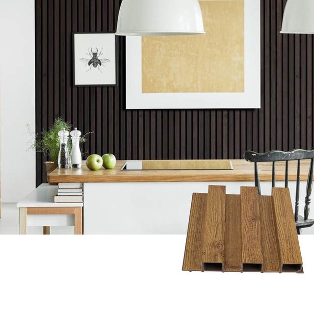 China Wholesale 195mm Interior Decorative WPC Ceiling Tiles PVC Wood Composite Wall Panels