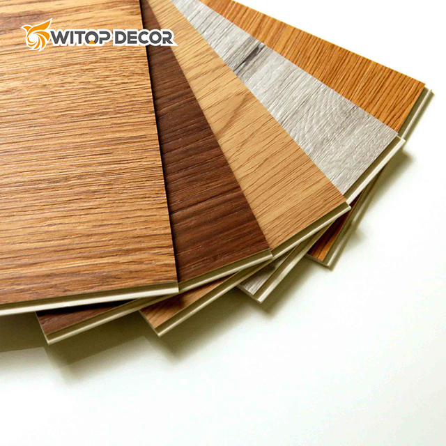 China Manufacturer Custom Vinyl Plank Wood Grain Tile Floor