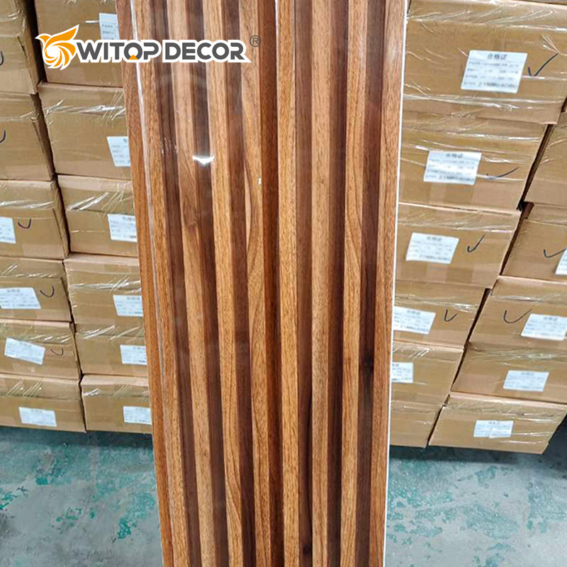 Wood Plastic Composite WPC Slat Wall Panel