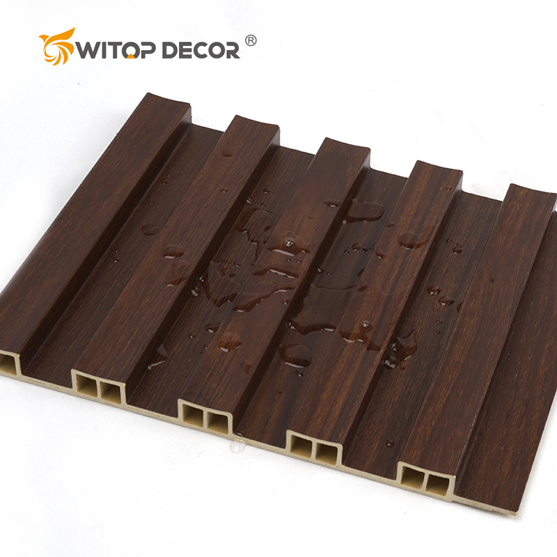 WPC PVC Decorative Interior Wall Covering Plastic Cladding Exterior Wood Wall Panels