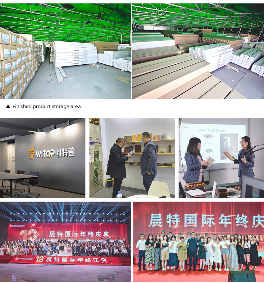Hot Factory Sale WPC Wall Panels Cladding Boards 6 Wood Tracks Colorful 3D Design for Interior Decoration