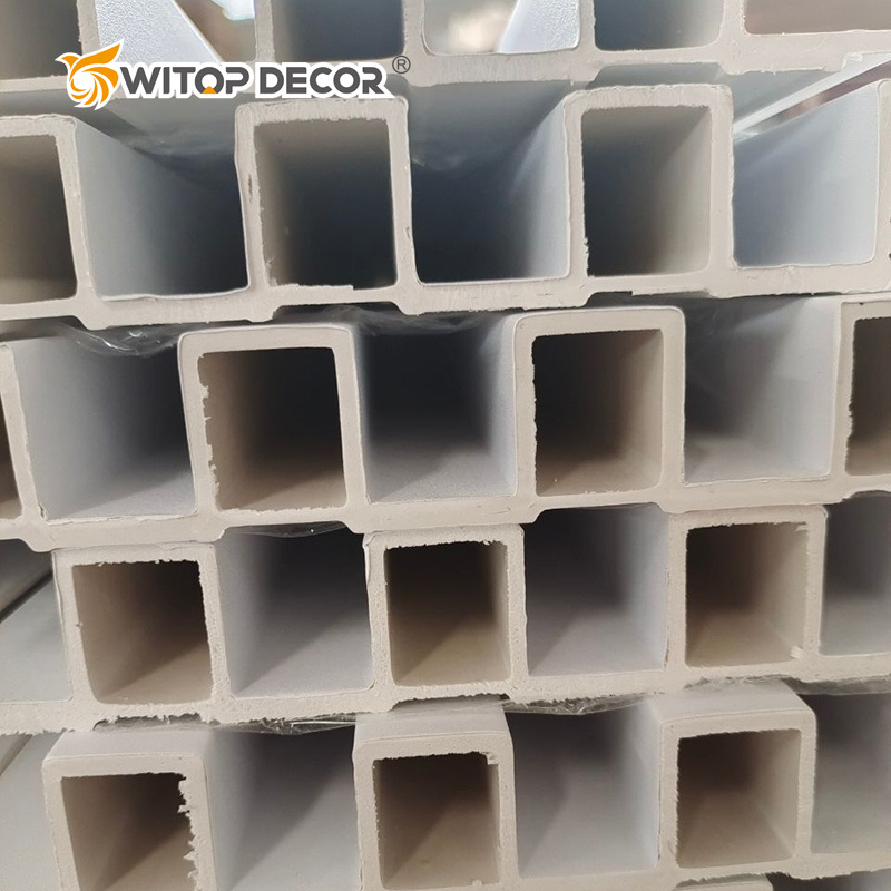 Decorative Solid Wood Plastic Composite Fluted Wall WPC Panel