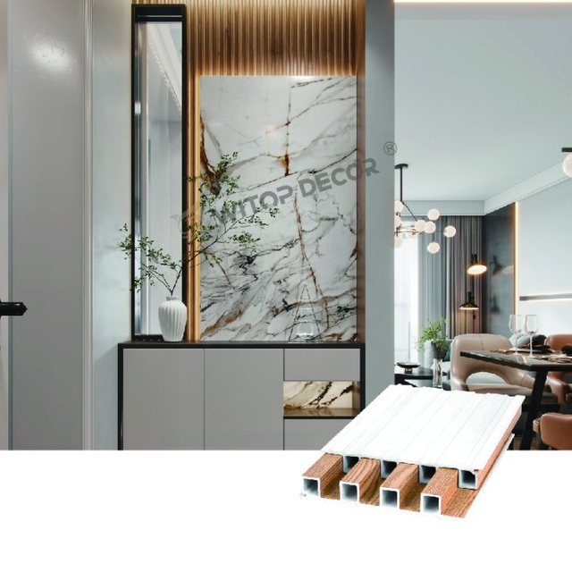 Art Bedroom Second Generation Beautiful WPC Wall Panel