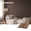 Sound-Absorbing TV Background PVC Quick Install Wood Wall Coating Panels