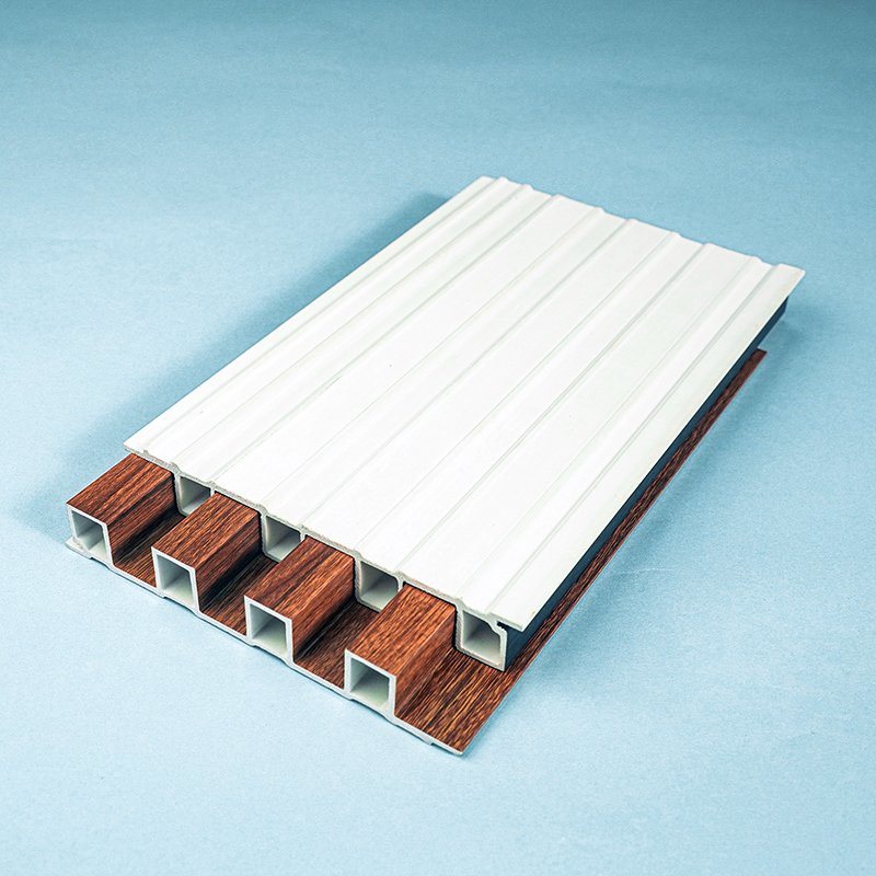 Red Reliable PVC Cladding Outdoor WPC Wall Panel