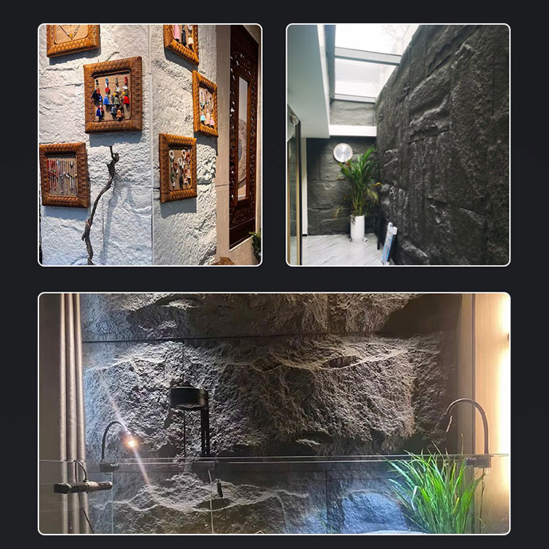Cultural Decorative Artificial Brick Wall Stone PU Stone
